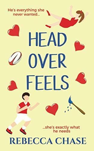 Head Over Feels: Sexy and funny debu, Chase, Rebecca Paperback Book Pre-Owned English