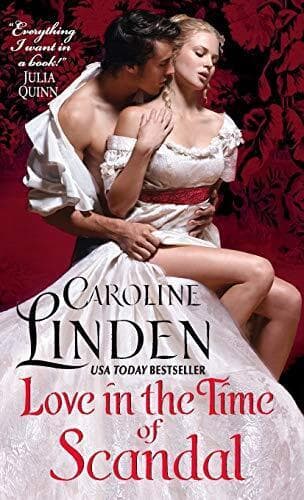 Love in the Time of Scandal (Scandalous) by Linden, Caroline Paperback Book Pre-Owned English