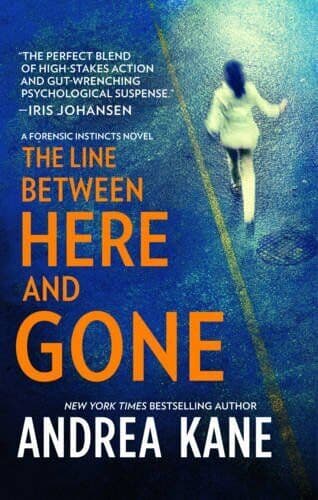 The Line Between Here and Gone by Andrea Kane Paperback Book Pre-Owned English