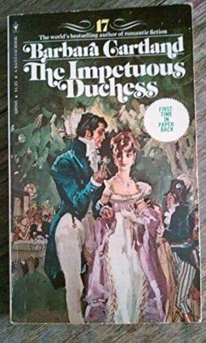 Impetuous Duchess, Cartland, Barbara Paperback Book Pre-Owned English
