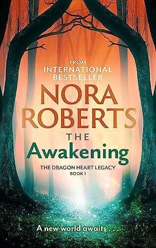 The Awakening: The Dragon Heart Legacy 1 by Roberts, Nora Paperback Book Pre-Owned English