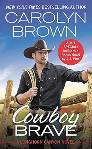 Cowboy Brave: Two full s for the, Brown, Carolyn Paperback Book Pre-Owned English