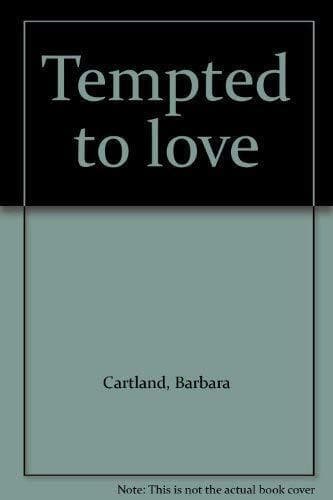 Tempted to Love, Cartland, Barbara Paperback Book Pre-Owned English