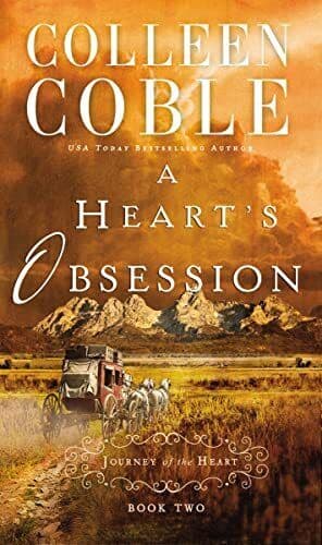 HEARTS OBSESSION WYOMING: 2 (A Journey of the Heart) by Coble Colleen Paperback Book Pre-Owned English