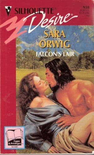 Falcon’s Lair (Silhouette Desire), Orwig, Sara Paperback Book Pre-Owned English