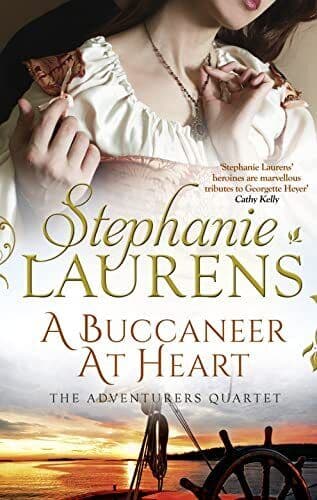 A Buccaneer At Heart: 2 (The Adventurers Quartet) by Laurens, Stephanie The Paperback Book Pre-Owned English