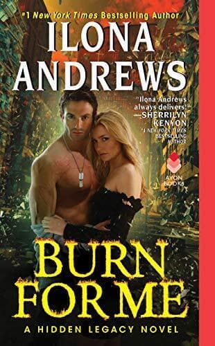 Burn for Me: A Hidden Legacy Novel by Andrews, Ilona Paperback Book Pre-Owned English