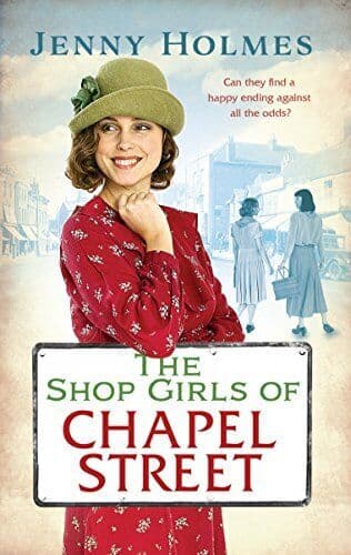 The Shop Girls of Chapel Street by Holmes, Jenny Paperback Book Pre-Owned English