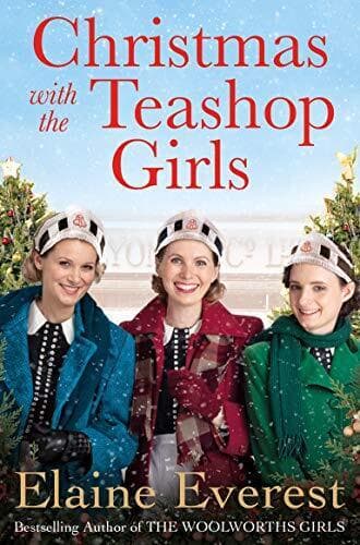 Christmas with the Teashop Girls by Everest, Elaine Paperback Book Pre-Owned English