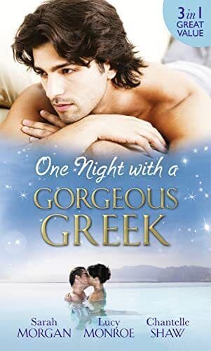 One Night with a Gorgeous Greek: Doukakis&#8217;s Apprentic by Sarah Morgan / Lucy Paperback Book Pre-Owned English