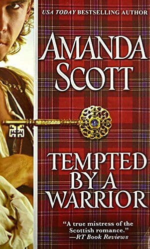 Tempted by a Warrior, Scott, Amanda Paperback Book Pre-Owned English