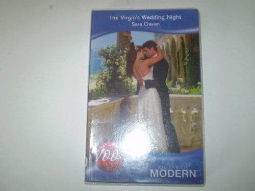 The Virgin&#8217;s Wedding Night, Sara Craven Paperback Book Pre-Owned English