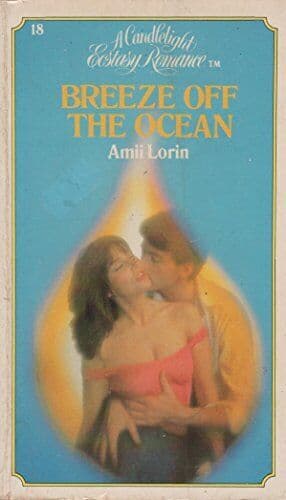 Breeze off the ocean (A Candlelight ecstasy romance) by Amii Lorin Paperback Book Pre-Owned English