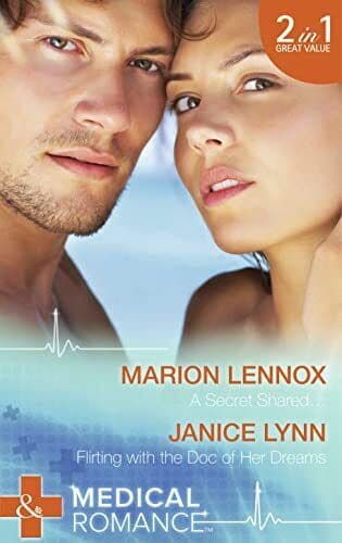 A Secret Shared / Flirting with , Marion Lennox / Paperback Book Pre-Owned English