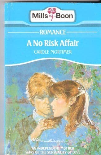 A No Risk Affair by Mortimer, Carole  Paperback Book Pre-Owned English
