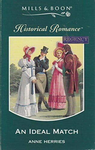 An Ideal Match (Historical Romance) by Herries, Anne  Paperback Book Pre-Owned English