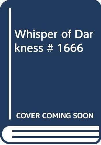Whisper of Darkness # 1666, Anne Mather Paperback Book Pre-Owned English