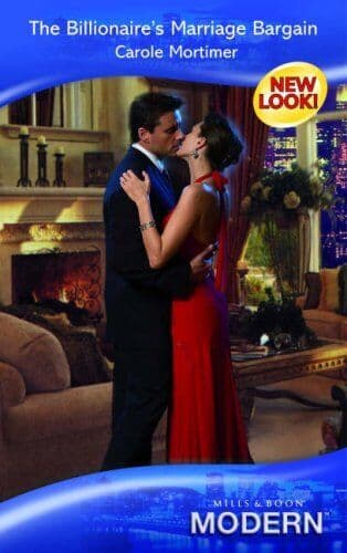 The Billionaire’s Marriage Bargain, Carole Mortimer Paperback Book Pre-Owned English