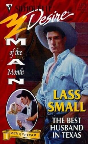 The Best Husband In Texas (Silhouette D, Small, Lass Paperback Book Pre-Owned English