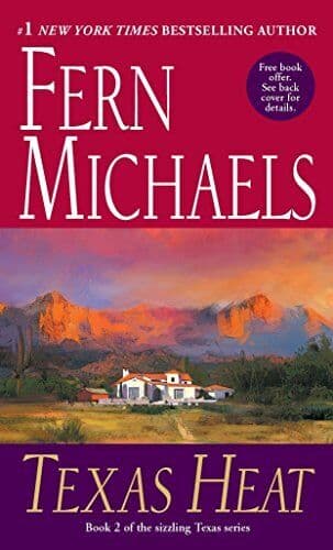 Texas Heat: A Novel, Michaels, Fern Paperback Book Pre-Owned English