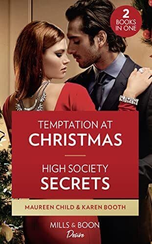 Temptation At Christmas / High Society Secrets: Temptation at by Booth, Karen Paperback Book Pre-Owned English
