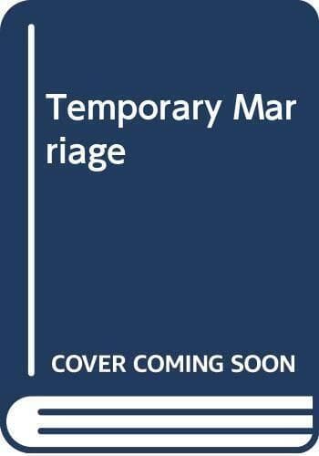 Temporary Marriage by Clair, Daphne  Paperback Book Pre-Owned English