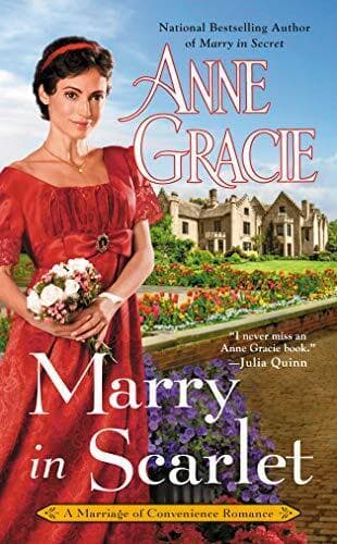 Marry in Scarlet: 4 (Marriage of Convenience) by Gracie, Anne Paperback Book Pre-Owned English