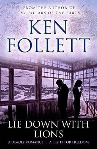 Lie Down With Lions by Follett, Ken Paperback Book Pre-Owned English