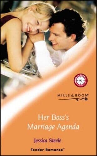 Her Boss&#8217;s Marriage Agenda (Mills &#038; Boon Romance by Steele, Jessica Paperback Book Pre-Owned English