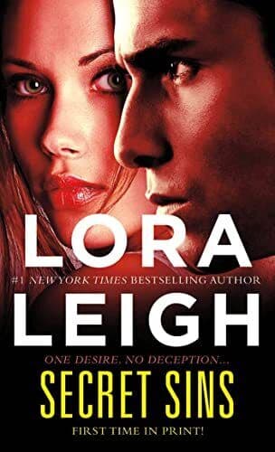 Secret Sins, Lora Leigh Paperback Book Pre-Owned English