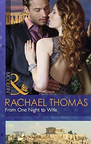 From One Night to Wife (One Night With Consequences &#8211; by Rachael Thomas Paperback Book Pre-Owned English