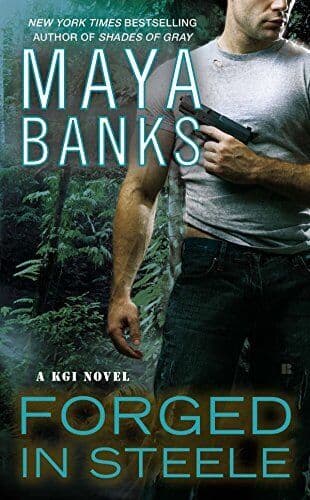 Forged in Steele: A KGI Novel (KGI Novels) by Banks, Maya Paperback Book Pre-Owned English