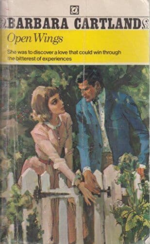 Open wings by Barbara Cartland Paperback Book Pre-Owned English