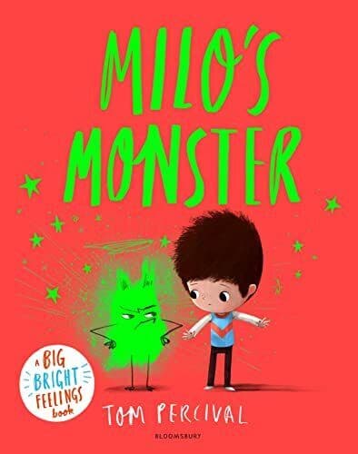 Milo&#8217;s Monster: A Big Bright Feelings, Percival, Tom Paperback Book Pre-Owned English