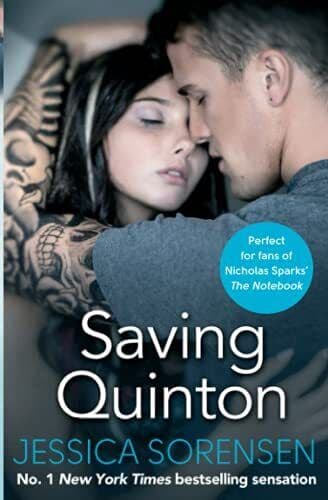 Saving Quinton (Breaking Nova) by Jessica Sorensen Paperback Book Pre-Owned English
