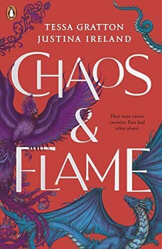 Chaos & Flame (Chaos and Flame, 1), Ireland, Justina Paperback Book Pre-Owned English