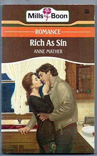 Rich as Sin, Mather, Anne Paperback Book Pre-Owned English