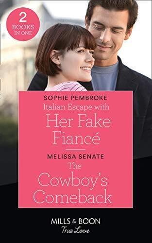 Italian Escape With Her Fake Fiancé, Senate, Melissa Paperback Book Pre-Owned English