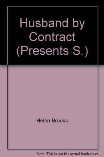 Husband by Contract (Presents S.) by Brooks, Helen Paperback Book Pre-Owned English