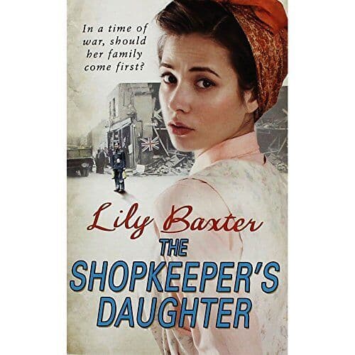 The Shopkeepers Daughter by Lily Baxter Paperback Book Pre-Owned English