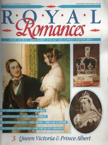 Royal Romances Queen Victoria & Prince Albert by Marshall Cavendish Paperback Book Pre-Owned English