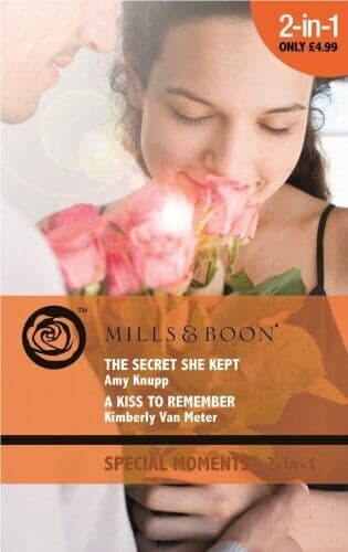 The Secret She Kept: AND A Kiss to , Van Meter, Kimb Paperback Book Pre-Owned English