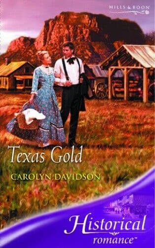 Texas Gold (Historical Romance) by Davidson, Carolyn Paperback Book Pre-Owned English