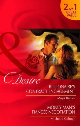 Billionaire’s Contract Engagement/Money Man by Maya Banks/ Michelle Paperback Book Pre-Owned English
