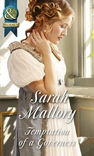 Temptation of a Governess (The Infamous Arrandales - 2) by Sarah Mallory Paperback Book Pre-Owned English