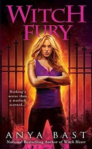 Witch Fury (Elemental Witches, 4) by Anya Bast  Paperback Book Pre-Owned English