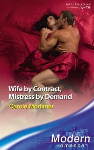 Wife by Contract, Mistress by Deman, Mortimer, Carol Paperback Book Pre-Owned English