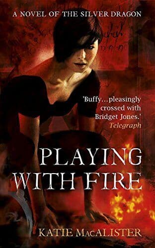 Playing With Fire (Silver Dragons One) (S by MacAlister, Katie Paperback Book Pre-Owned English