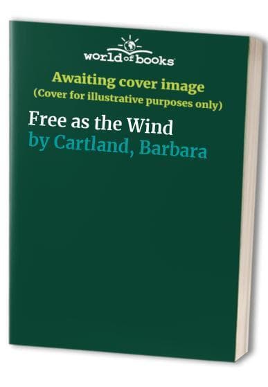Free as the Wind by Cartland, Barbara Paperback Book Pre-Owned English
