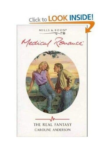 The Real Fantasy (Mills & Boon Medical) by Anderson, Caroline Paperback Book Pre-Owned English